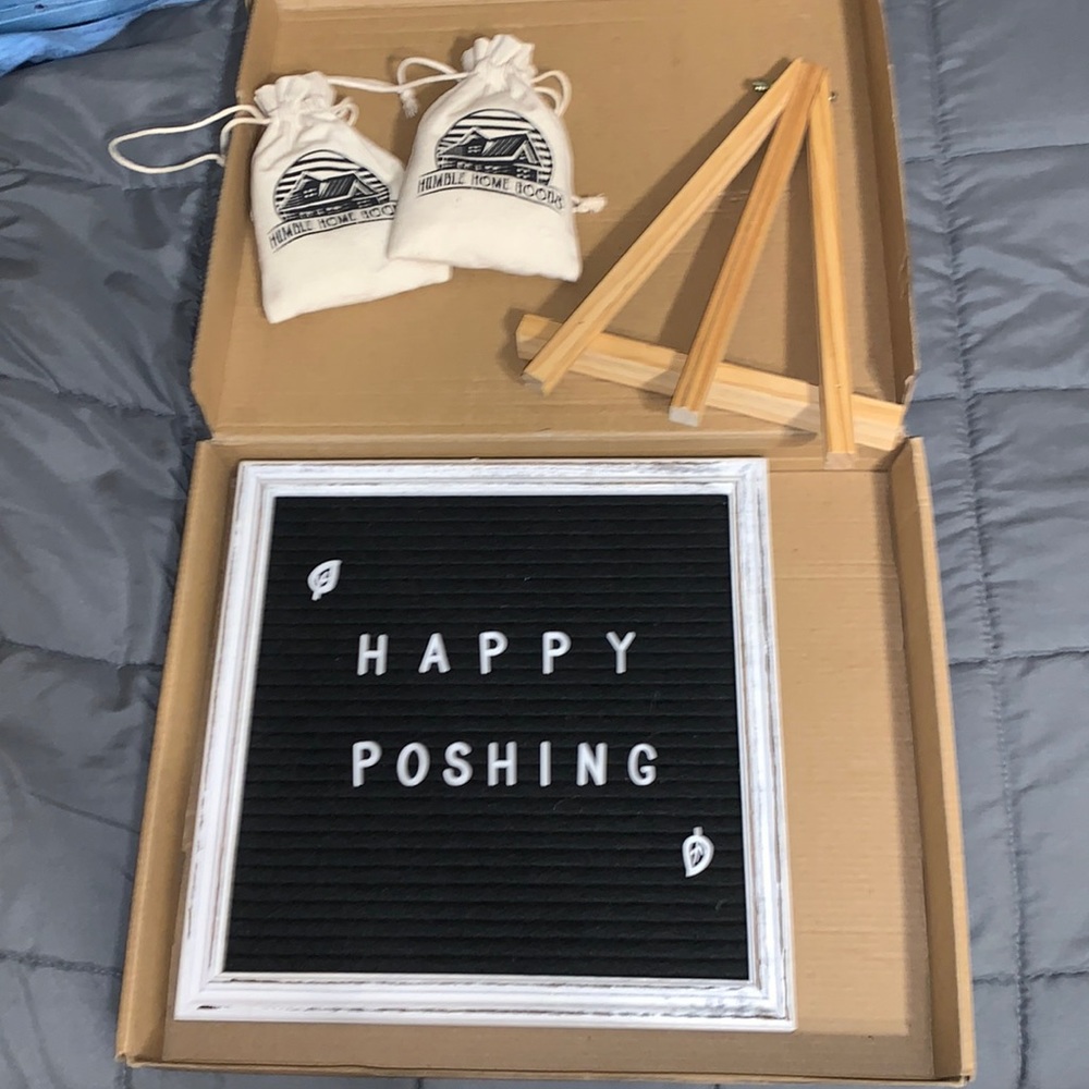 Brand new in box, LETTER BOARD